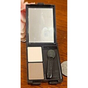 Lancome Maquiriche CremePowder EyeShadow Duo Gardenia Noix 0.07 oz TRAVEL Sz GWP
